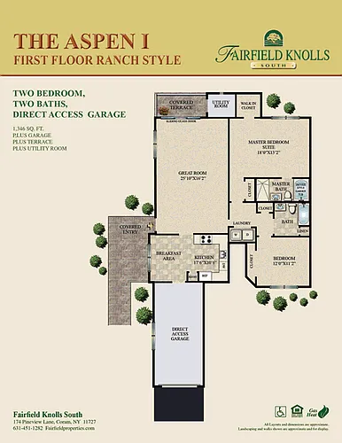 Floor plan The Aspen I