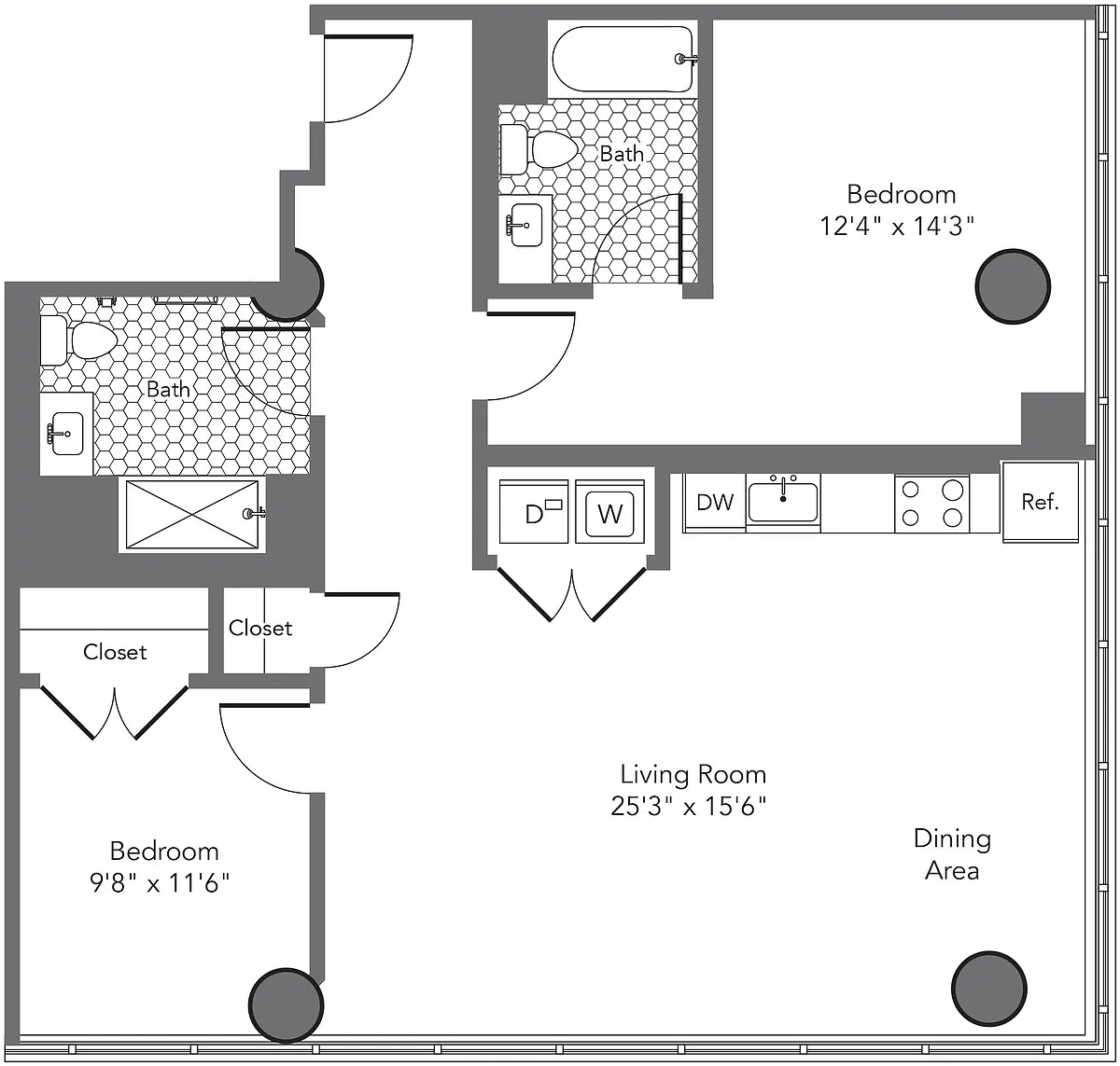 Floor plan 2G
