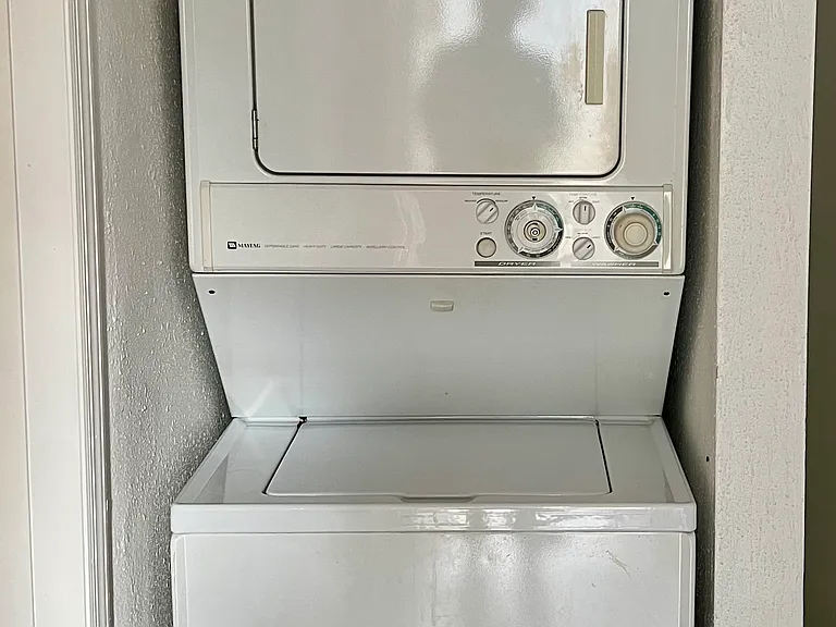 washer and dryer