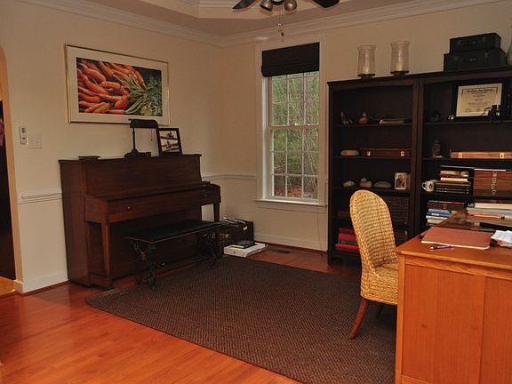 Formal room used as office