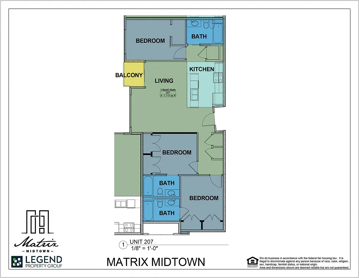 Floor plan 207
