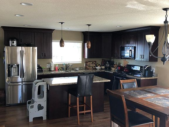 Kitchen and dining.