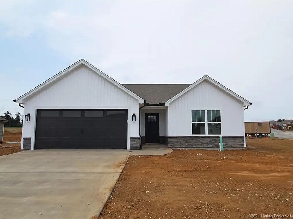 Front of home when first built