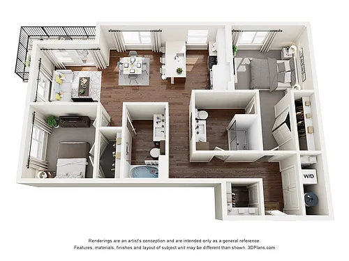 Floor plan Crestone
