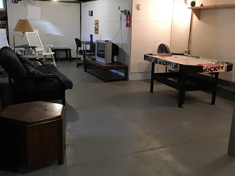 Basement with recreational amenities