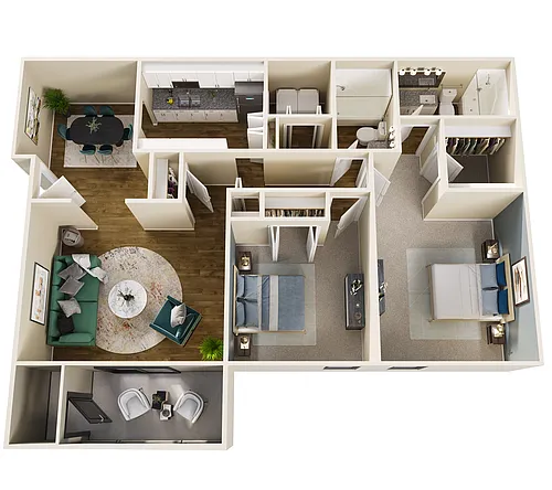 Floor plan The Dogwood