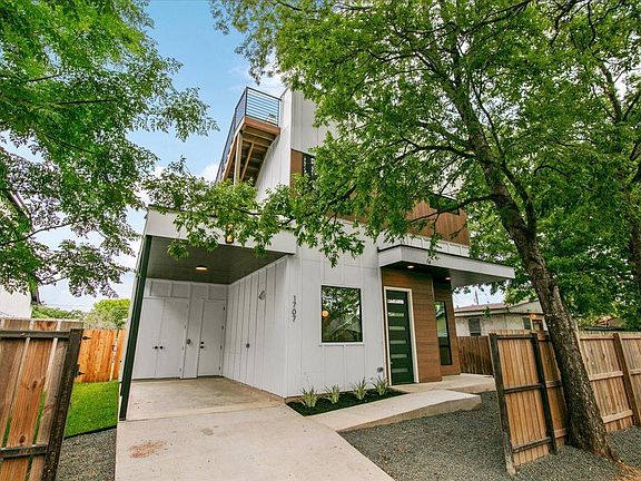 A beautiful and private back alley entrance and car port