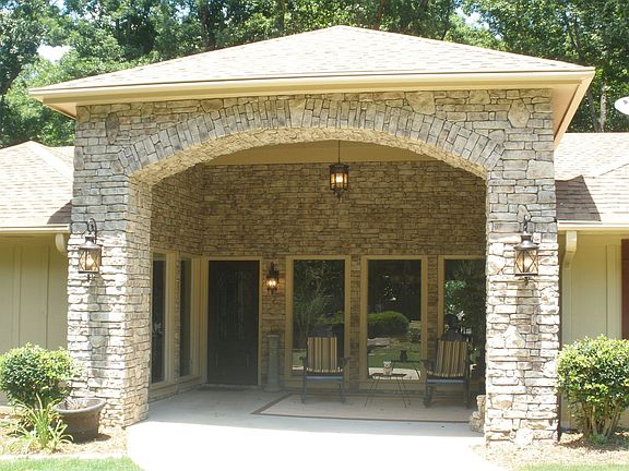 grand stone courtyard 