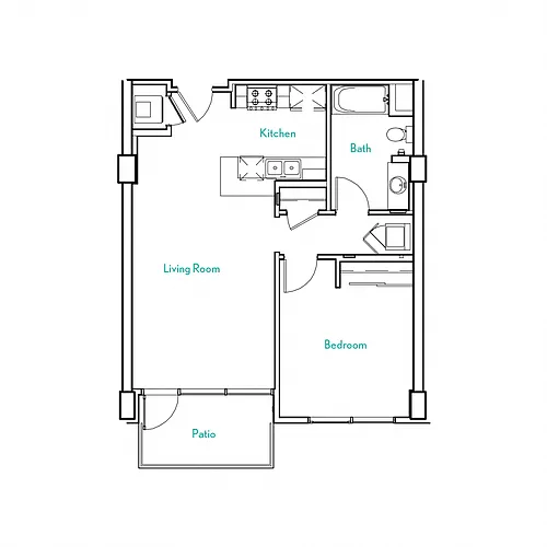 Floor plan Beacon