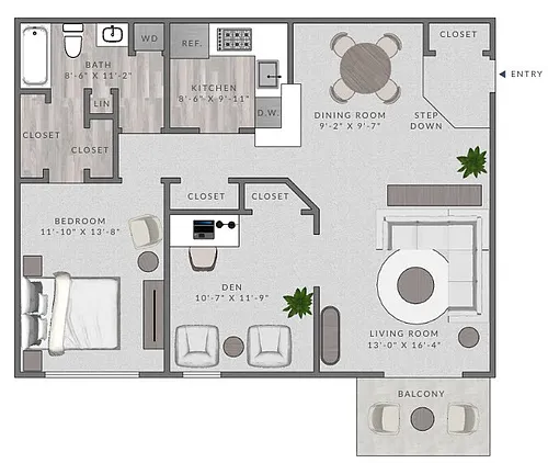 Floor plan B3