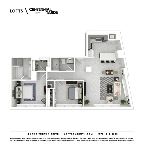Floor plan B2
