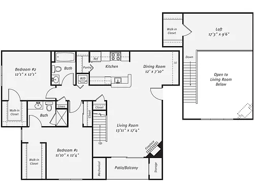 Floor plan B3L