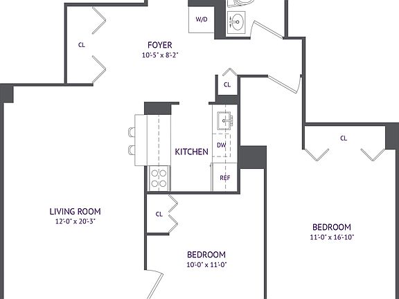 2nd image of 101 W 90th St APT 14G
