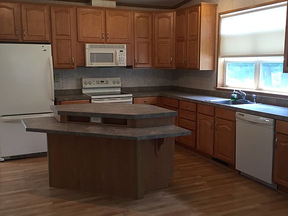 spacious kitchen with island