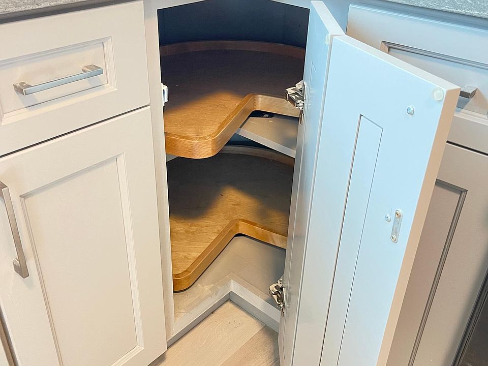 New kitchen cabinets with lazy susan