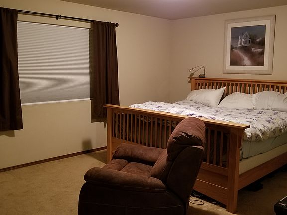 Spacious master retreat.