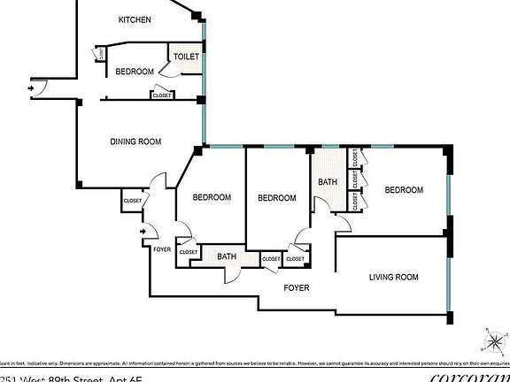 4th image of 251 W 89th St APT 6E