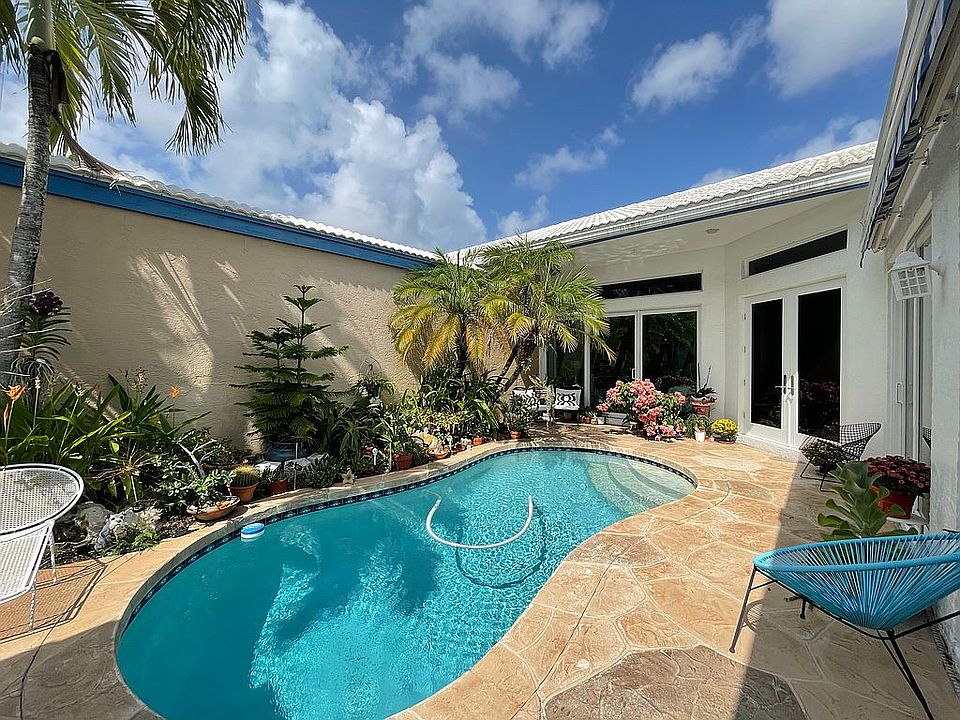 View from Kitchen Sliders