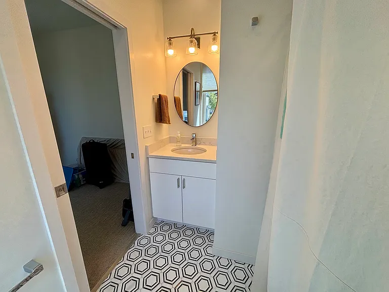 Secondary bathroom