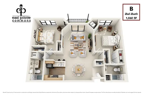 Floor plan B