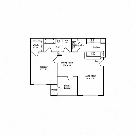 Floor plan A1A Mariner