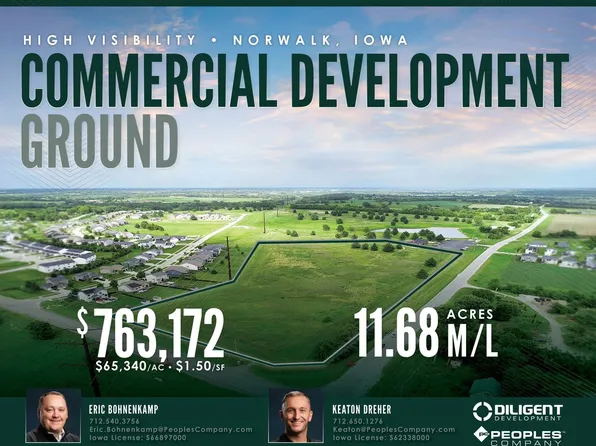 80th Avenue & North Ave, Norwalk, IA 50211