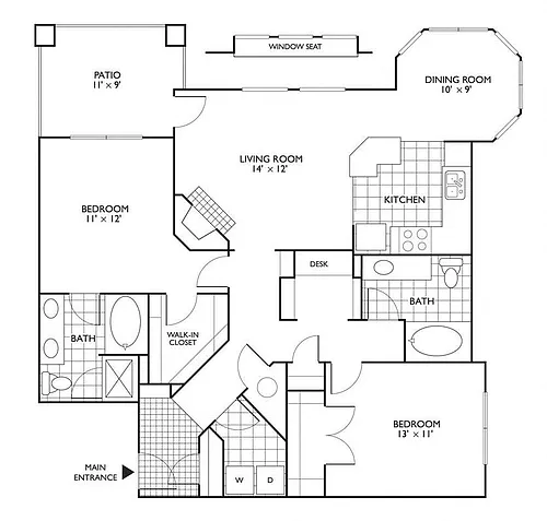 Floor plan Columbia