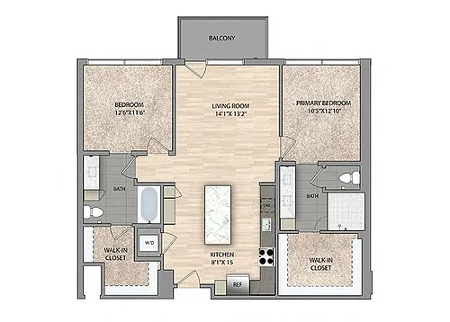 Floor plan B1