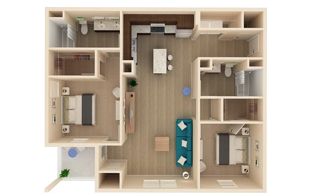 Floor plan The Retreat