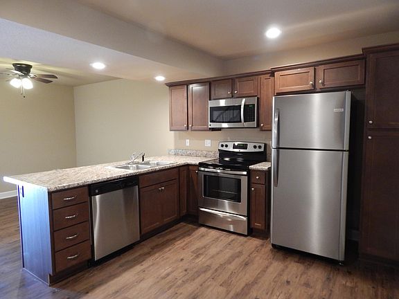 New stainless steel appliances