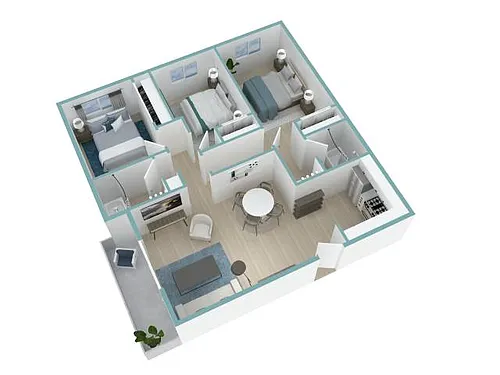 Floor plan Harvest