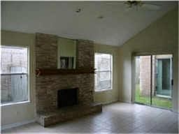 Living Area with Fireplace