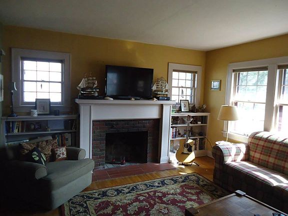 Living Room and Fireplace