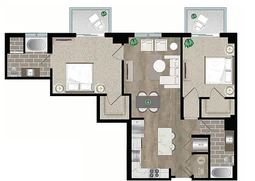 Floor plan B1