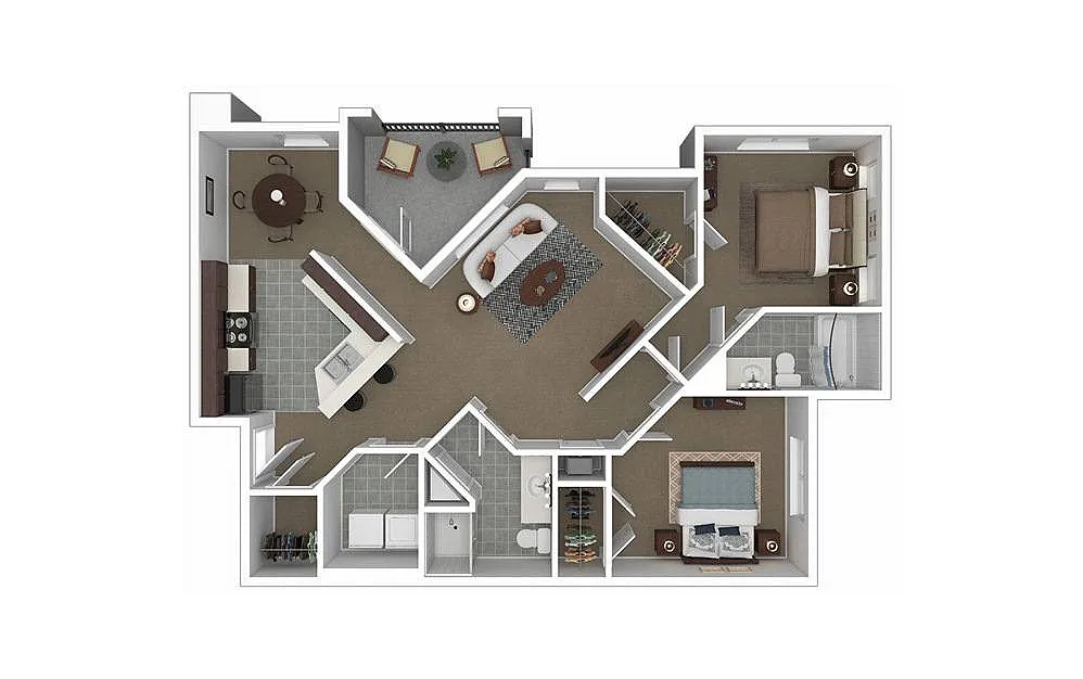 Floor plan B1 - Davidson