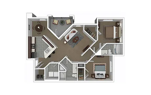 Floor plan B1 - Davidson