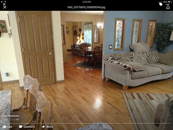 View to living/dining area