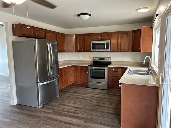Kitchen with newer cabinets
