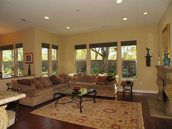 Family room with Gas Fireplace