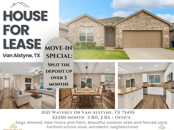 1021 Waverly Dr, Van Alstyne, TX 75495