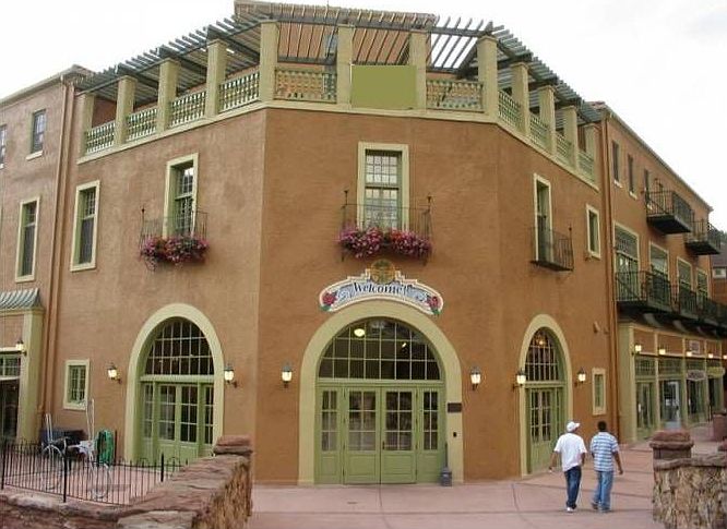 Front of Spa Building
