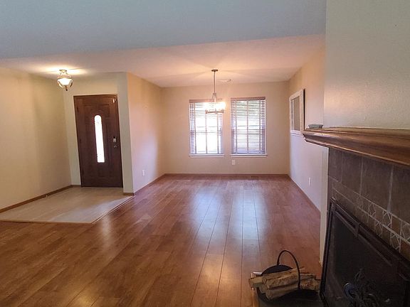 Open concept dining area