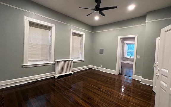 Spacious Bedroom fits a king bed.