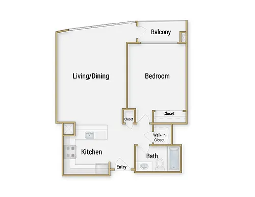 Floor plan Golden Gate 3