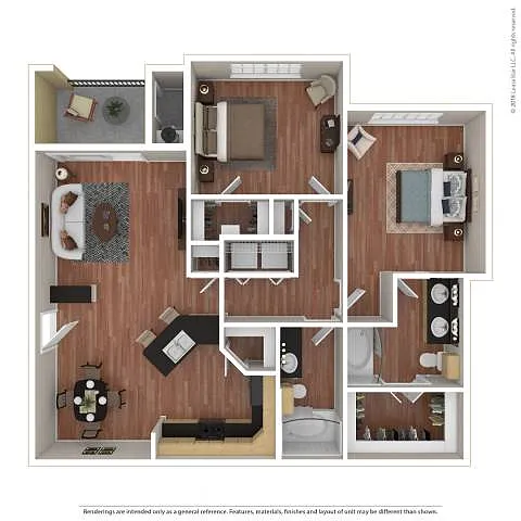 Floor plan 2C