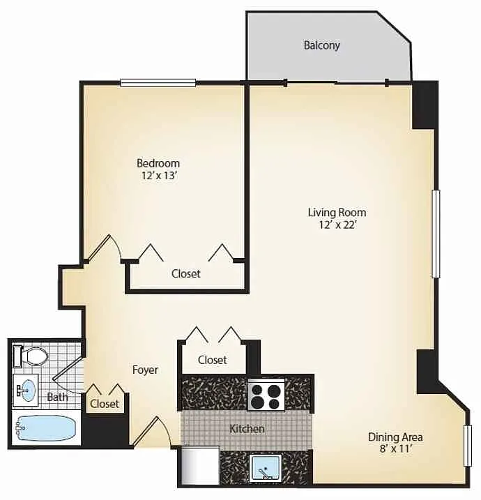 Floor plan Fitzgerald