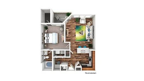 Floor plan THE AMSTERDAM