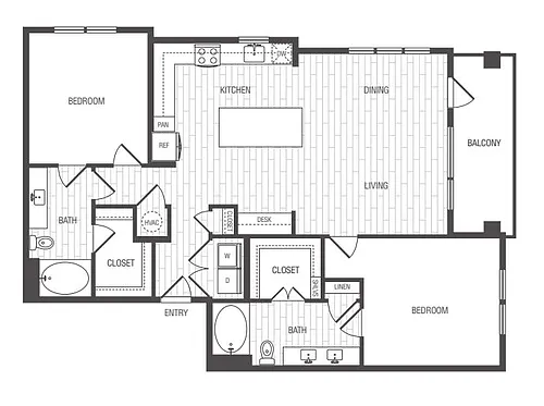 Floor plan B2