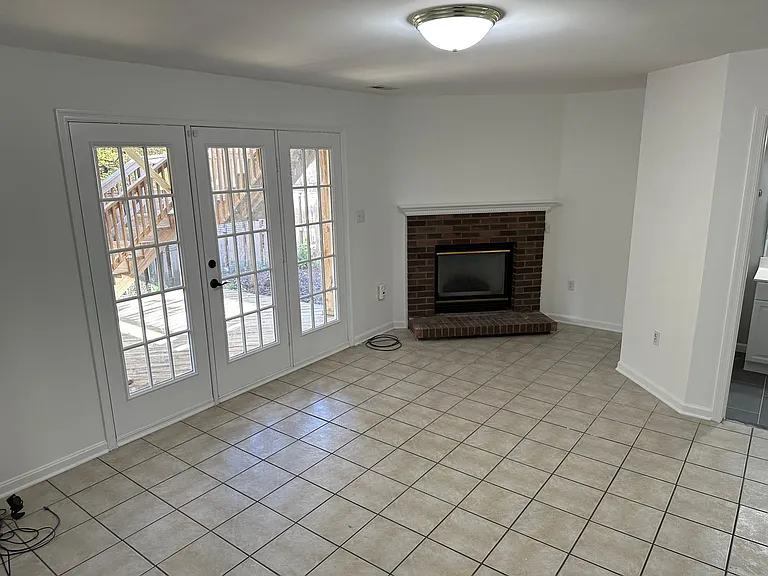Rec Room / Office with gas fireplace