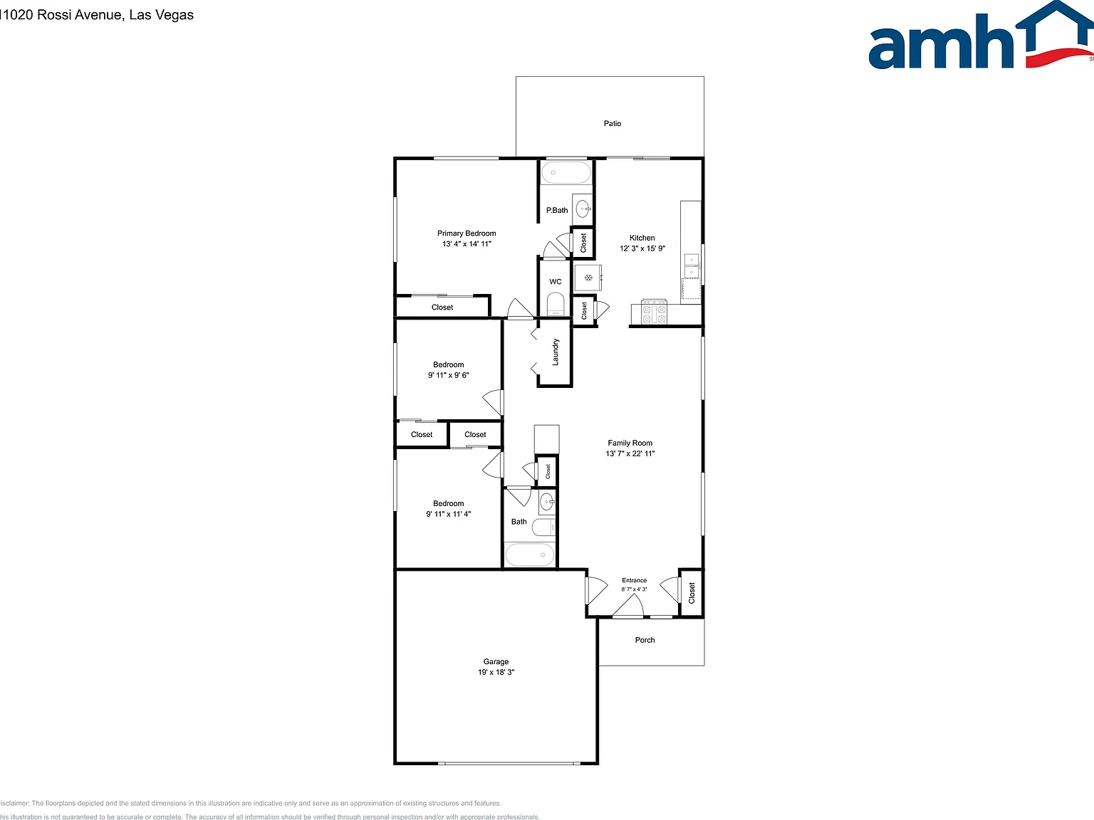 3 bed, 2.0 bath, 1240 sqft, $1,995 — Photo 2